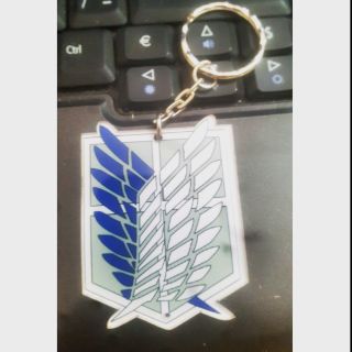 Móc khóa huy hiệu Attack on titan