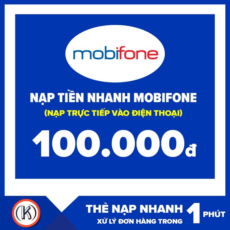 Thẻ Vinaphone 100k ( Trả trước + trả sau) Nạp thẻ siêu nhanh!