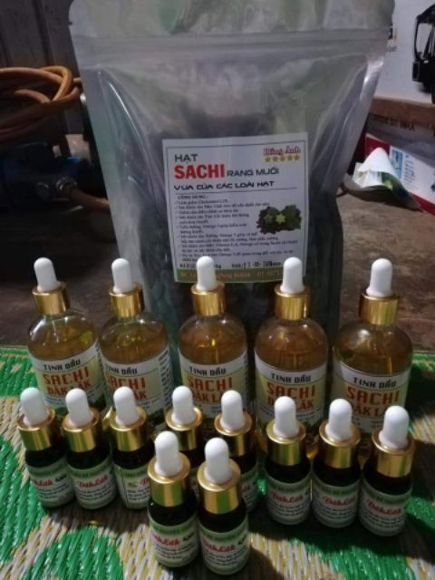 TINH DẦU SACHA INCHI ÉP LẠNH NGUYÊN CHẤT 100%