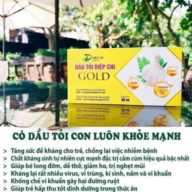 Dầu tỏi Diệp Chi Gold