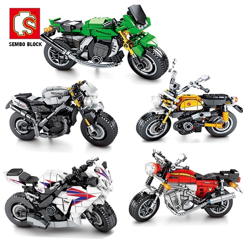 Sembo Block Motorcycle - Đồ chơi lắp ghép xe máy