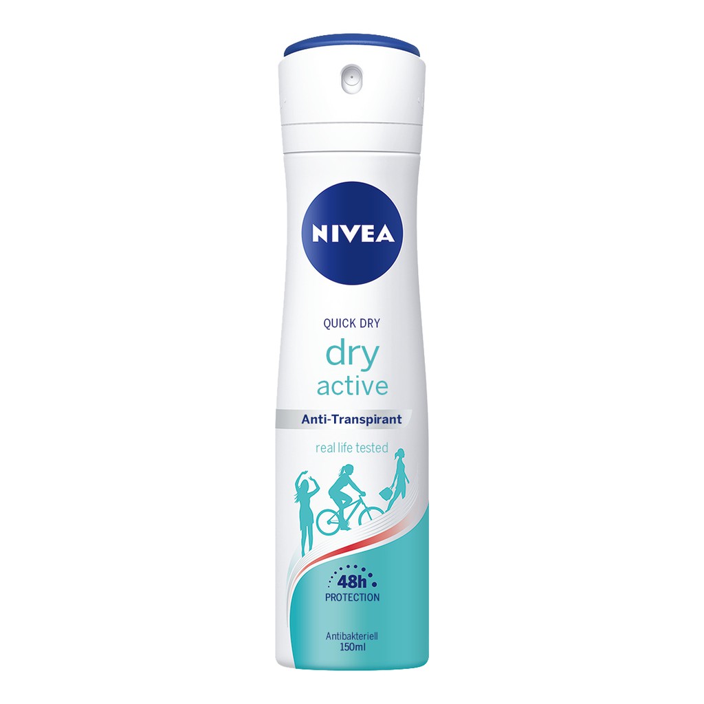 Xịt Khử Mùi Nữ Nivea 150ml