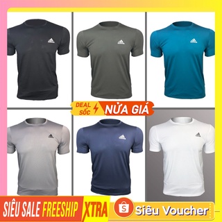Áo thun mè thể thao Nam cổ tròn Adidas