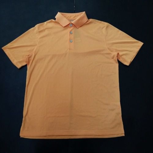 TH10355 Áo thun nam ngắn tay có bâu màu cam ASHWORTH AM3142S5 - Hàng Mỹ