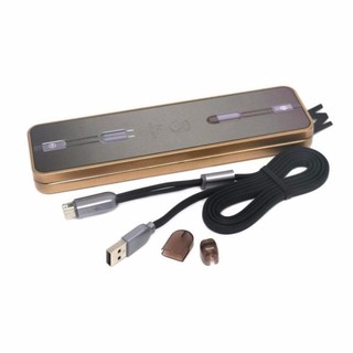 DÂY SẠC WK 2 ĐẦU CỔNG ANDROID (micro usb) & IPHONE (lightning)