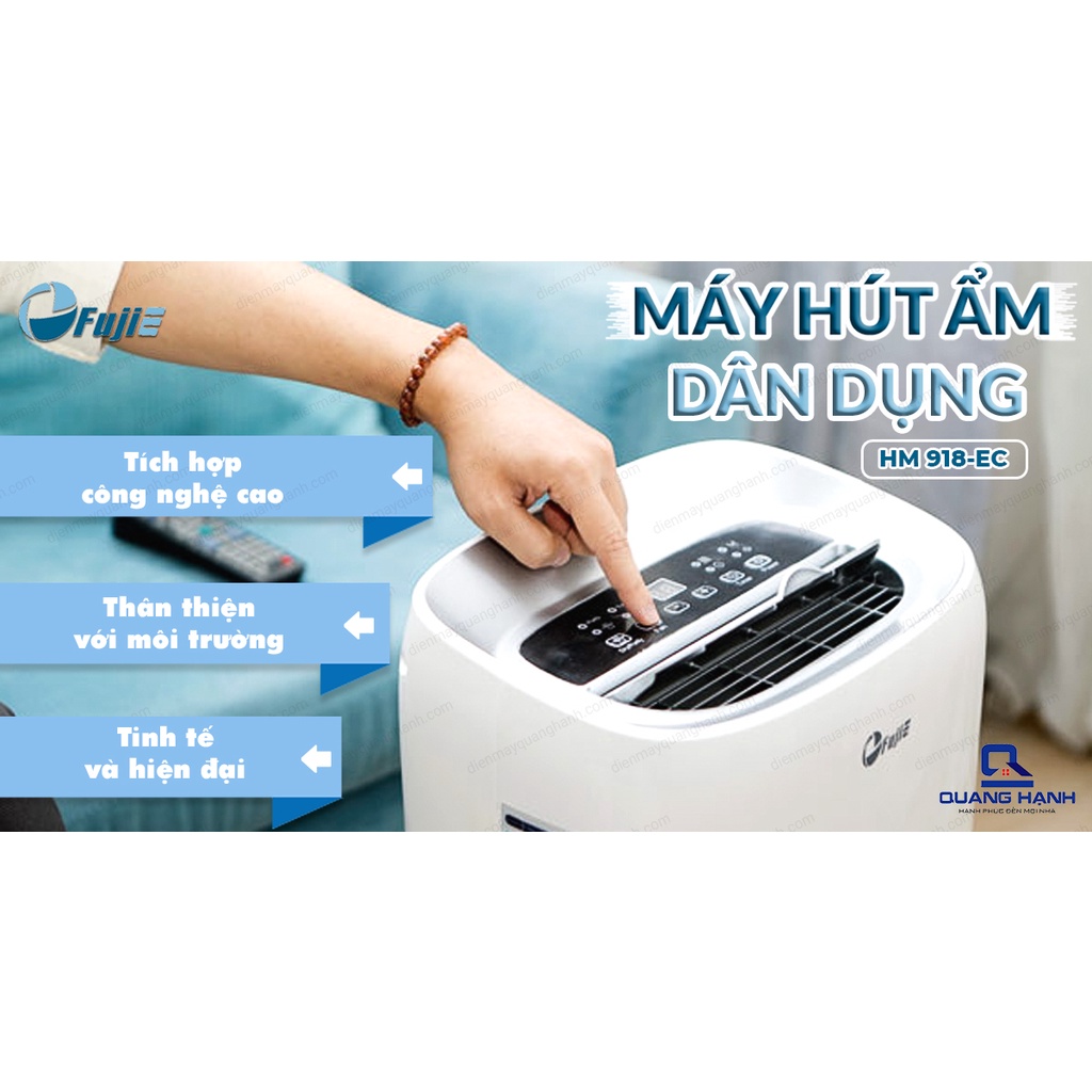 Máy hút ẩm Fujie HM-912EC-N | HM-914EC | HM-916EC | HM- 918EC