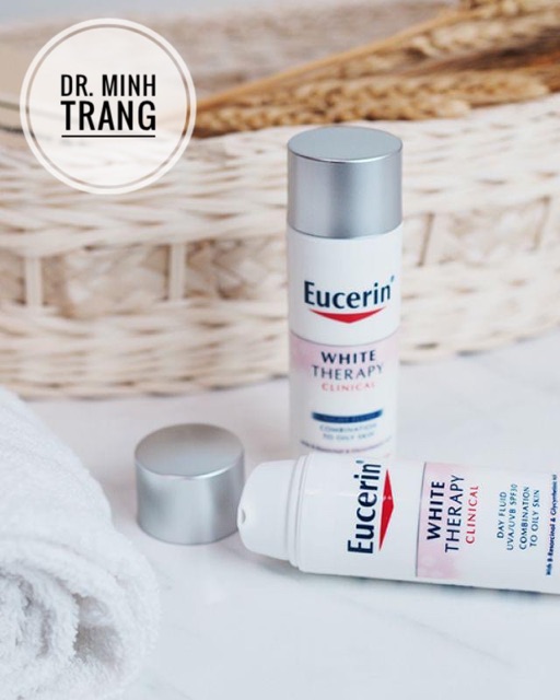 ( CHÍNH HÃNG) Kem Dưỡng Trắng Da Eucerin Utrawhite+ Spotless Day & Night 50ml