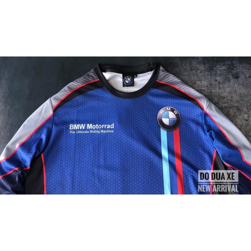 Áo thun đua xe BMW tay dài