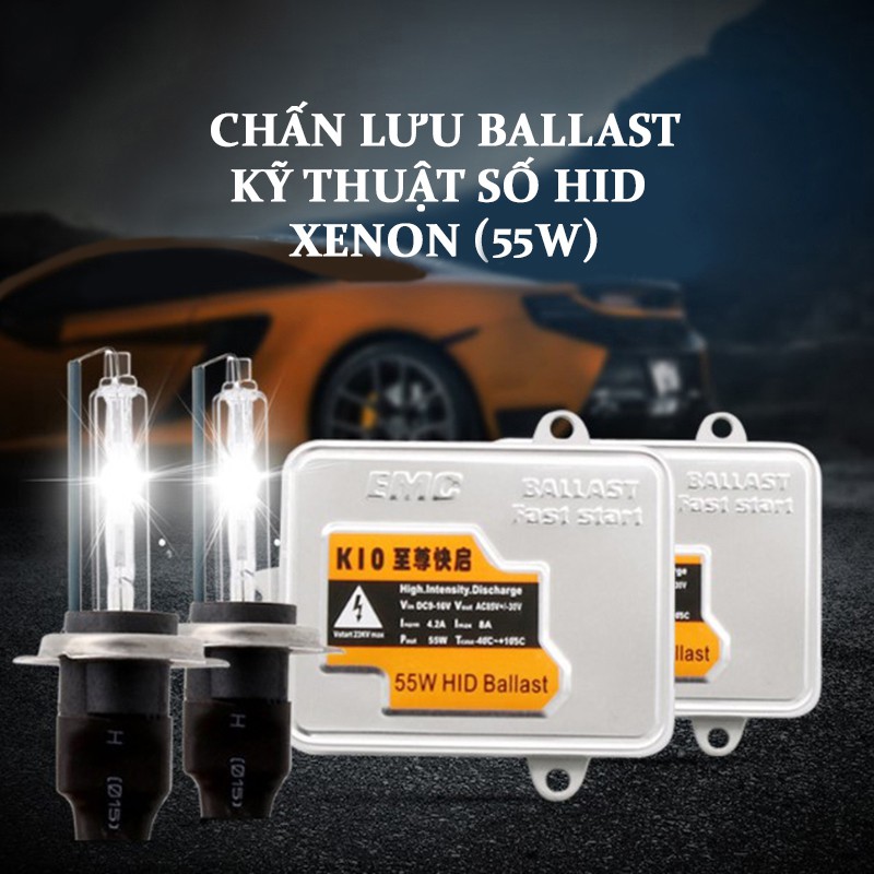 1 Chấn Lưu Đơn (Ballast) Đèn Xenon 35W/55W/55W Có Bộ Giải Mã