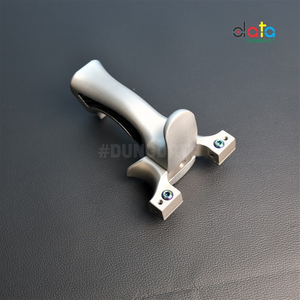 Ná Cao Su Tề Thiên Đại Thánh Chạc 81 Cánh Chạc Thép 440C Cán Nhôm - Chạc kẹp - DATA SlingShot