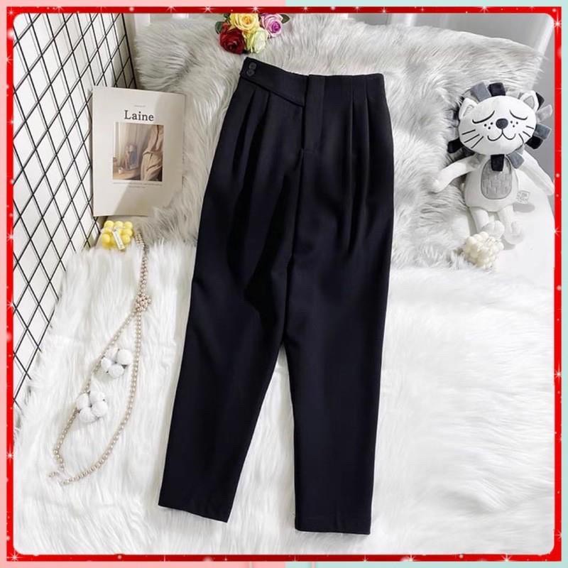 Quần Baggy MerCy Vạt Lệch Cách Điệu , Có Chun Sau |mã 366| Hàng xuất khẩu, Chất vitex