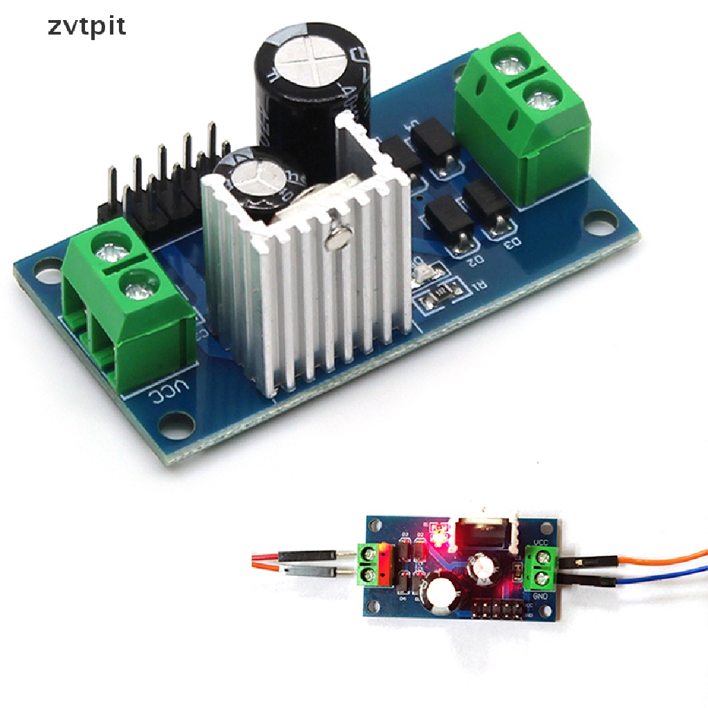 [ZVPT] LM7805 DC 5V Three Terminal Voltage Regulator Power Supply Stabilizer Module DSF