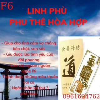 Miếng dán điện thoại - linh phù phu thê hòa hợp - nana thong
