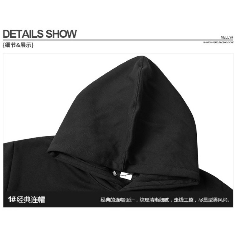 Áo Hoodie nỉ bông  Nelly Heybig unisex form rộng DANDY