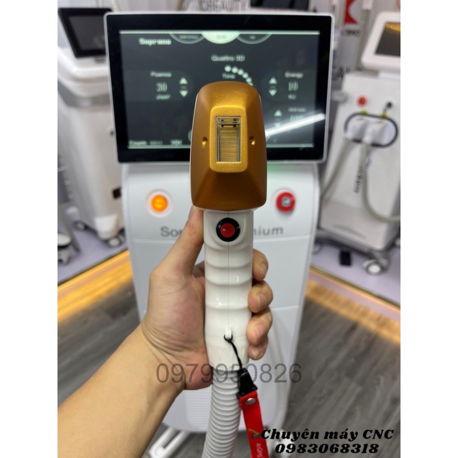 MÁY TRIỆT LÔNG XÓA XĂM DIODE LASER SOPRANO TITANIUM