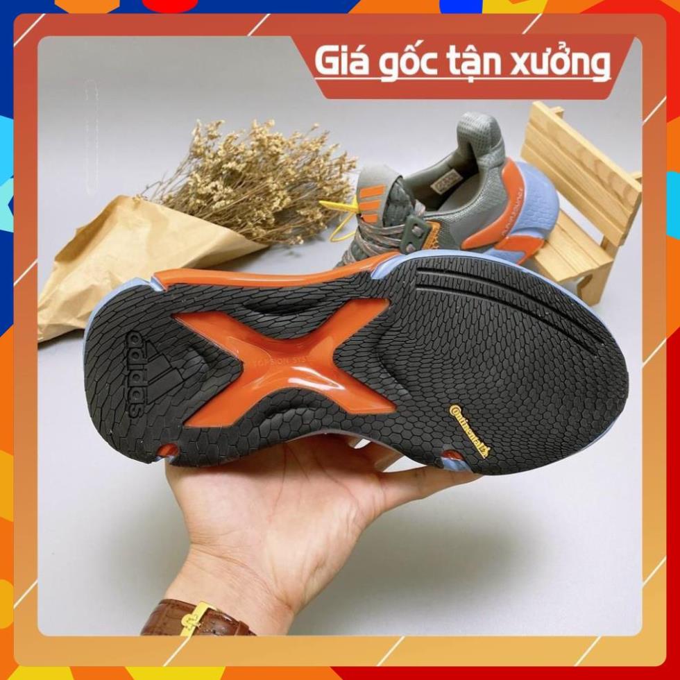 [FreeShip+Giá Hủy Diệt] Giầy Alphabounce xịn sò Full phụ kiện, Giày Sneaker Alphabounce 2020 xám cam , Hót trend