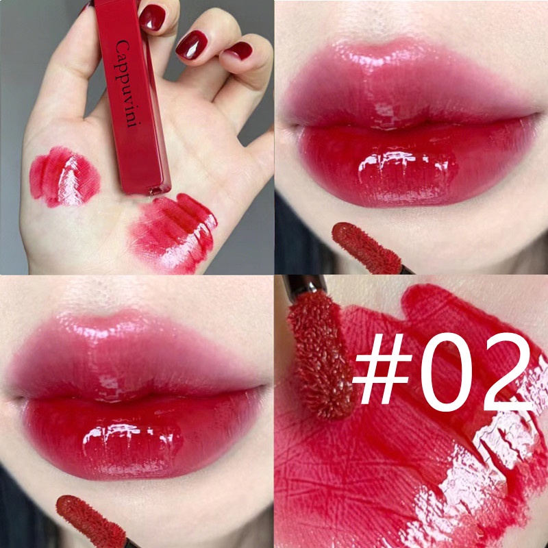 Son Kem Lì Kháng Nước CAPPUVINI 4g 6 Màu Lựa Chọn