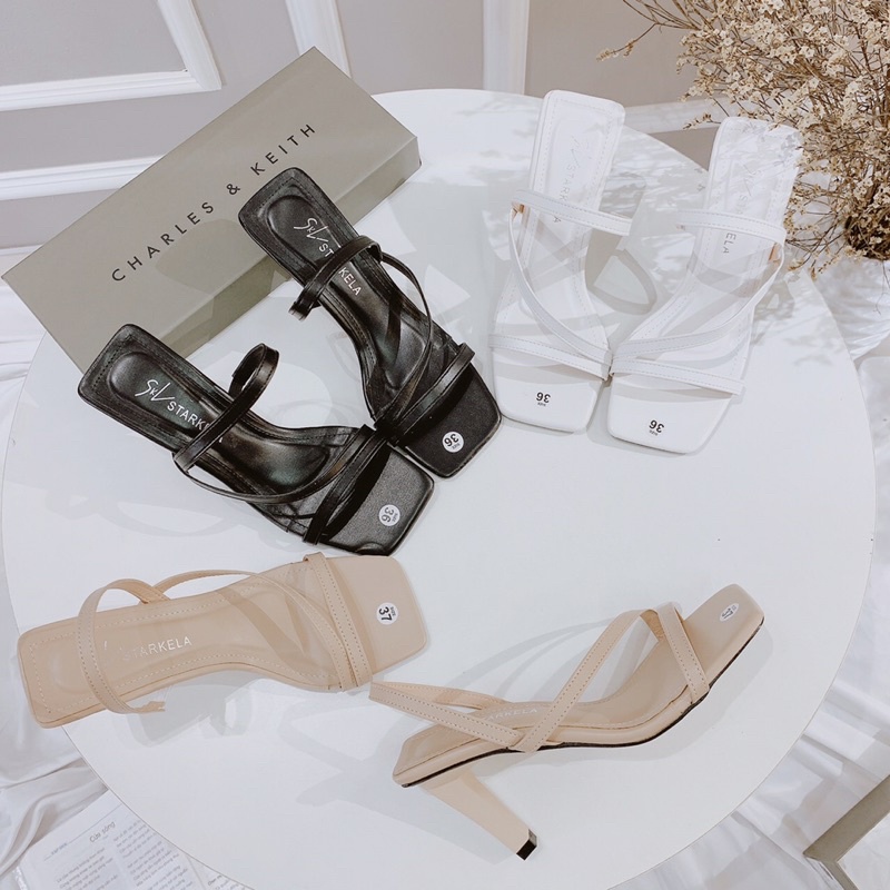 HÀNG CÓ SẴN Sang dal gót dẹt 8cm