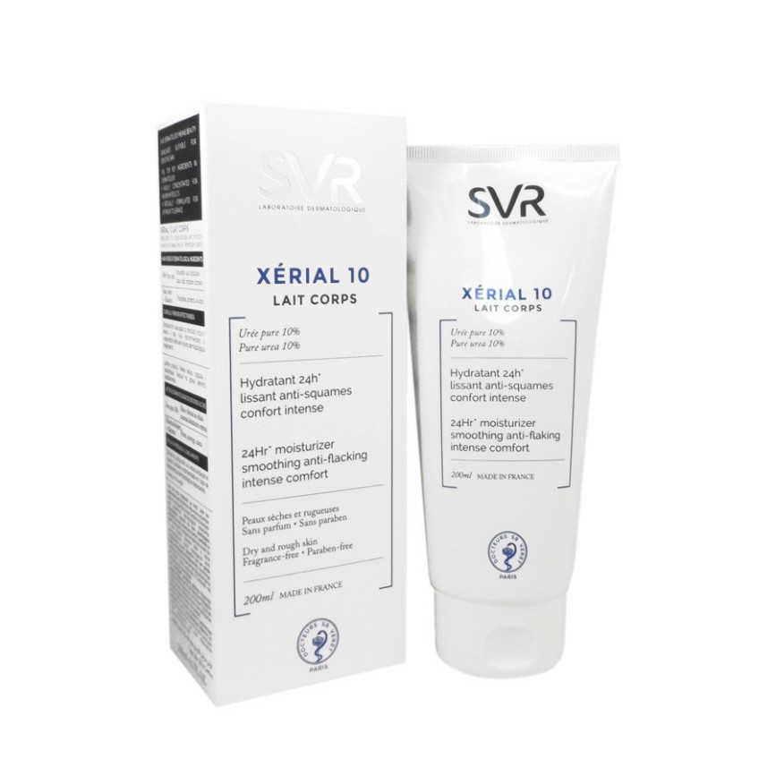 [CHÍNH HÃNG] SVR Sữa dưỡng thể và giữ ẩm Xérial 10 Lait Corps 200ml