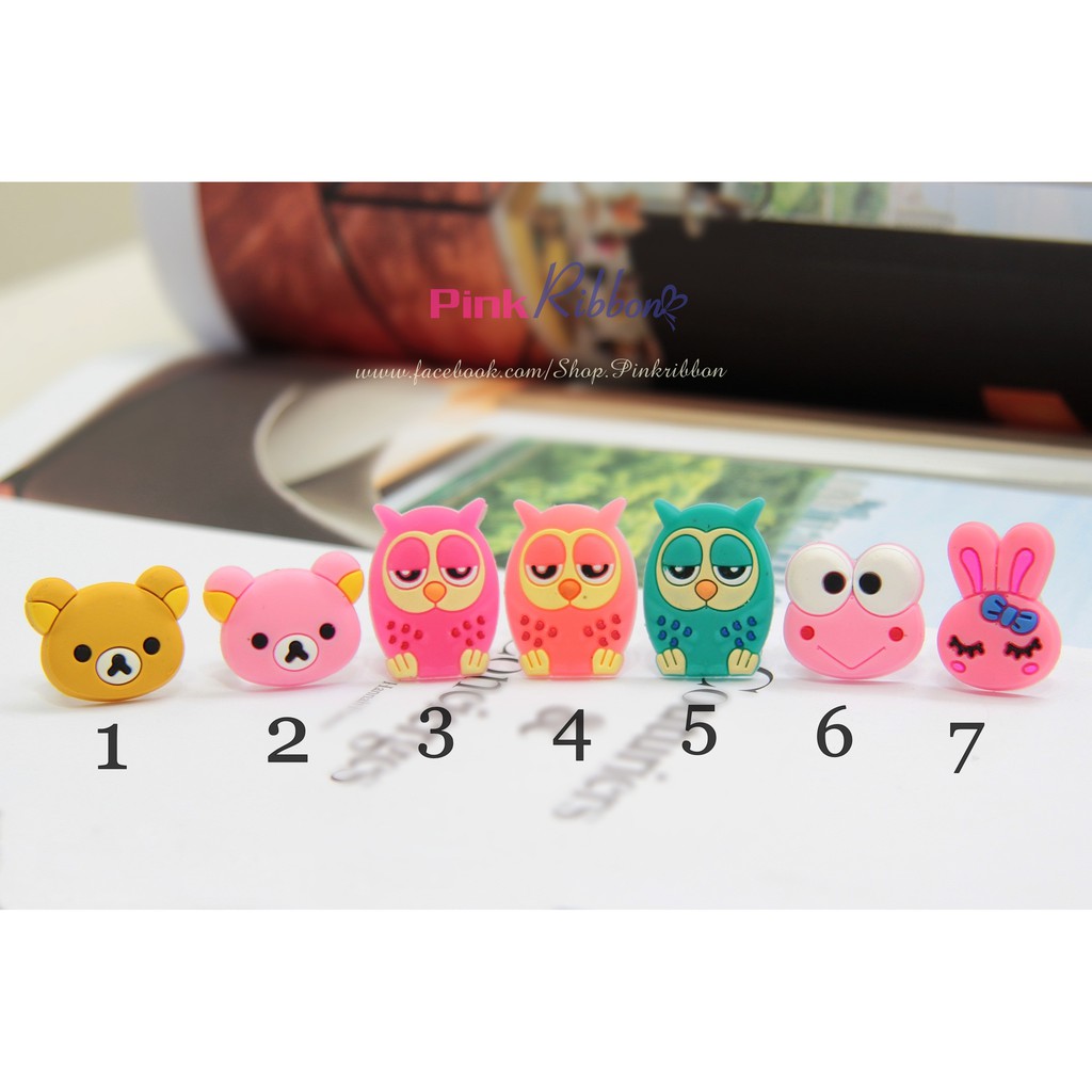 Charm nhựa dẻo - SET 5C