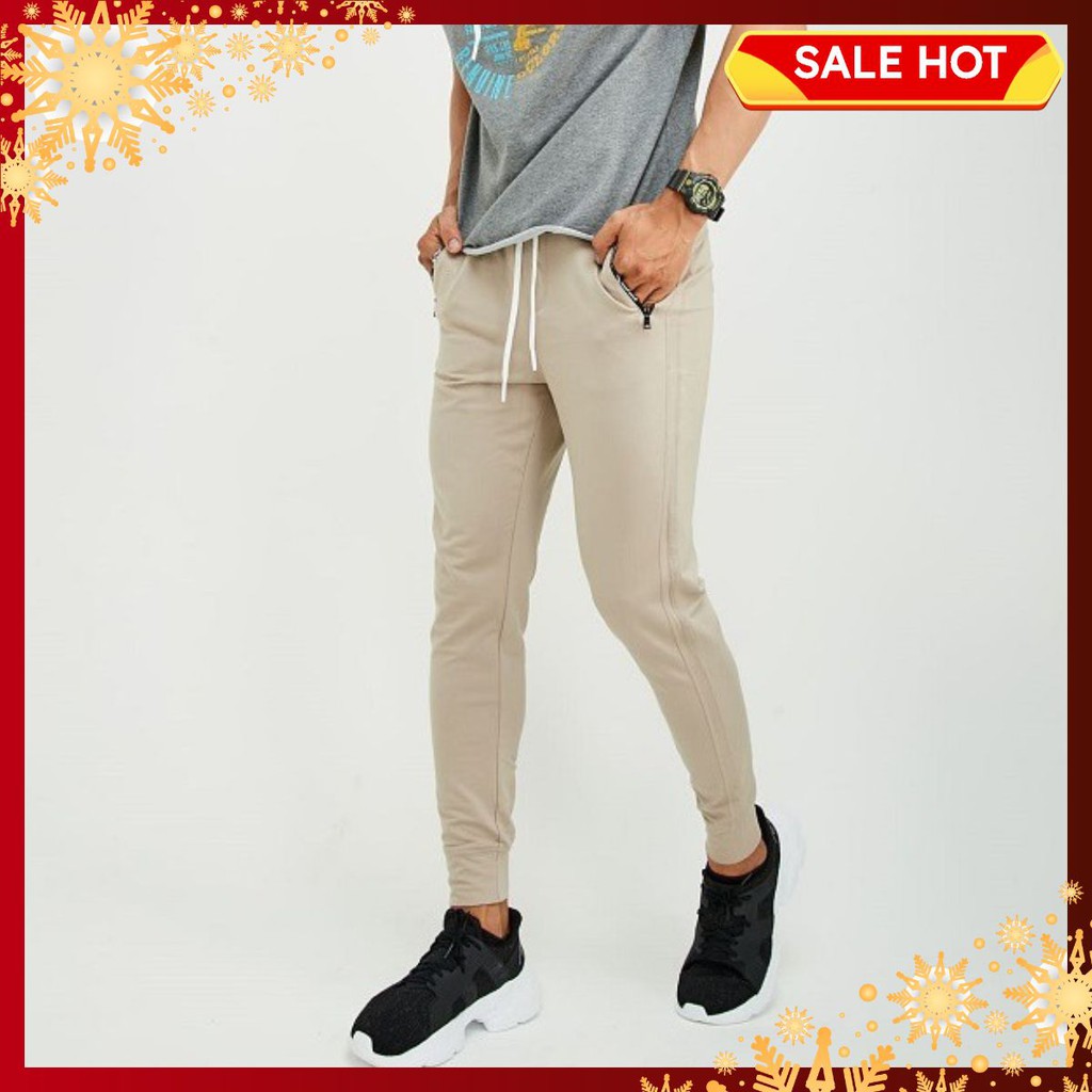 Quần Jogger Nam Kaki Dáng Thể Thao Cao Cấp | Quần Jogger Kaki Nam Thời Trang Cao Cấp Q022-02 thuy_hienshop