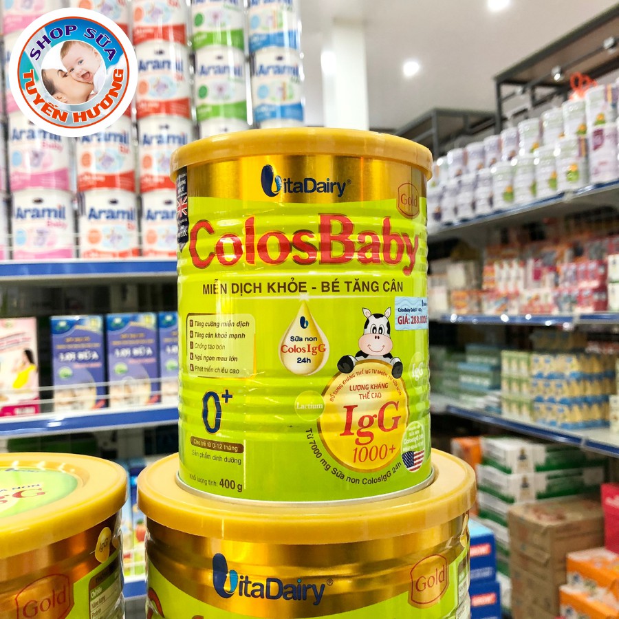 Sữa Colosbaby Gold số 0,1,2 Hộp 800G - Chính hãng