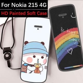 Ốp điện thoại silicon họa tiết hoạt hình anime cho nokia 215 4g ta-1278 nokia 215 capas 215