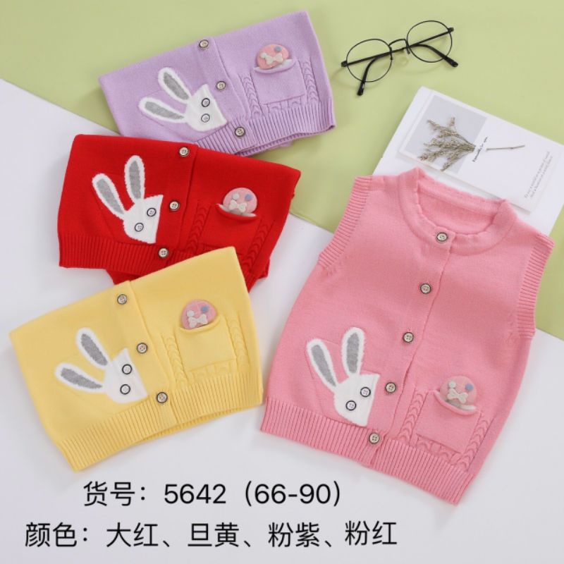 Áo  len  gile  bé gái