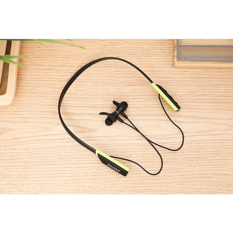 Tai nghe Bluetooth Mozard Flex4 Đen Xanh