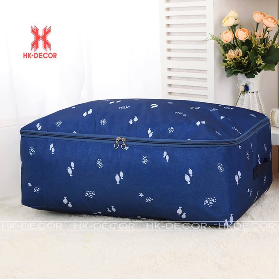 [Freeship] Túi đựng chăn màn quần áo chống thấm nước size lớn 60x50x28cm