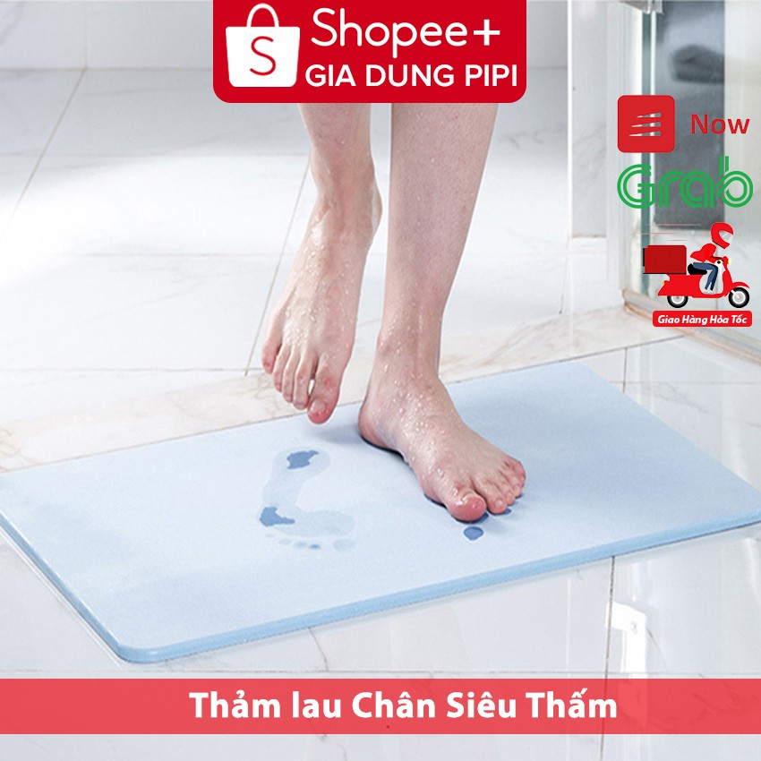 Thảm Chải Nhà, Thảm Lau Chân Đá Nhật Bản Siêu Thấm Hút, Chống Trơn Trượt, Kháng Khuẩn Hiệu Quả Cho Gia Đình Của Bạn