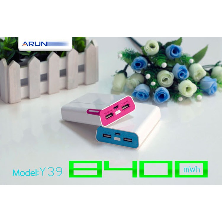 Pin dự phòng Arun 8400 mAh bảo hành chính hãng