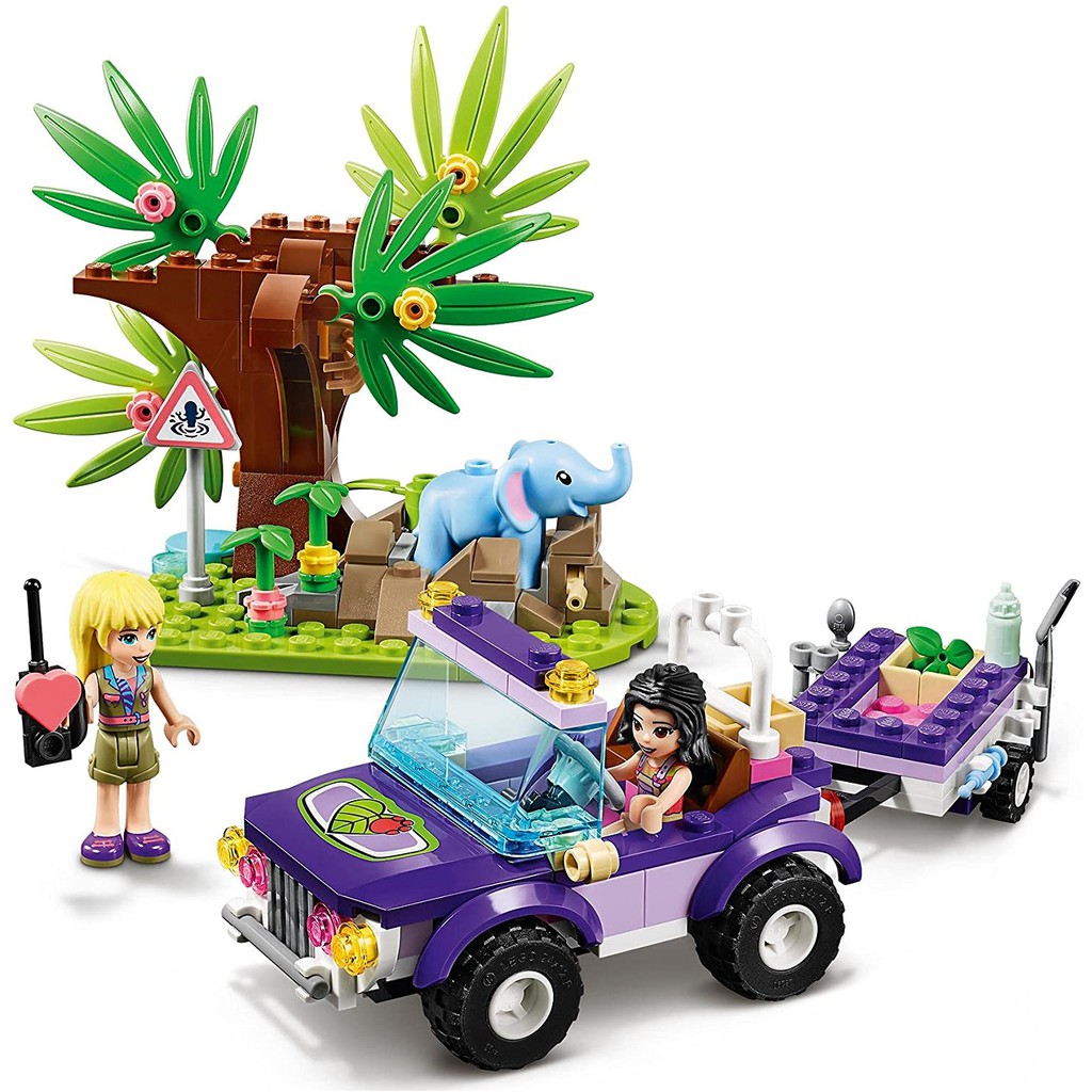 Lego chính hãng 41421 - giải cứu voi con lego friends baby elephant jungle - ảnh sản phẩm 3