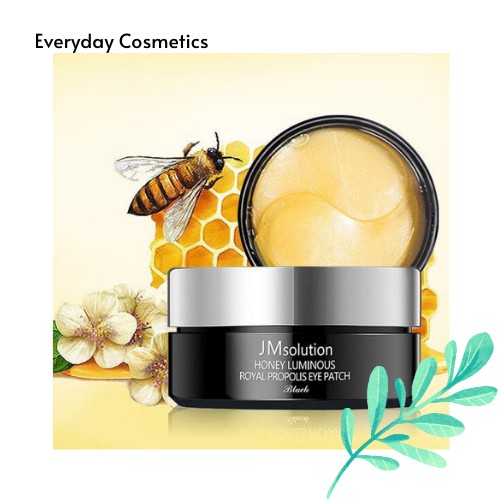 Mặt Nạ Mắt JM solution Dưỡng Vùng Da Mắt Săn Chắc Hơn Với Chiết Xuất Từ Mật Ong Honey Luminous Royal Propolis Eye Patch
