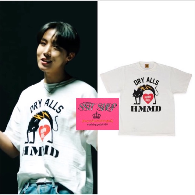 (Tặng ảnh BTS) Áo BTS Jhope HMMD