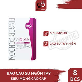 Bao cao su Ngón Tay LES Hộp 8 Chiếc CON064