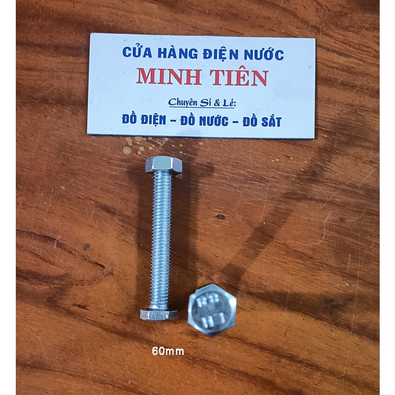 Bù lon, Bulon con tán 8 ly kích thước 8x60, 8x80, 8x100, 8x120
