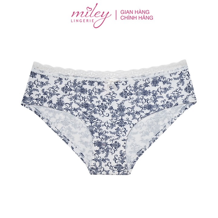 Bộ Đồ Lót Nữ Cotton Lụa Phối Ren Nature Wind Miley Lingerie BRC0613_FCP0611 | BigBuy360 - bigbuy360.vn