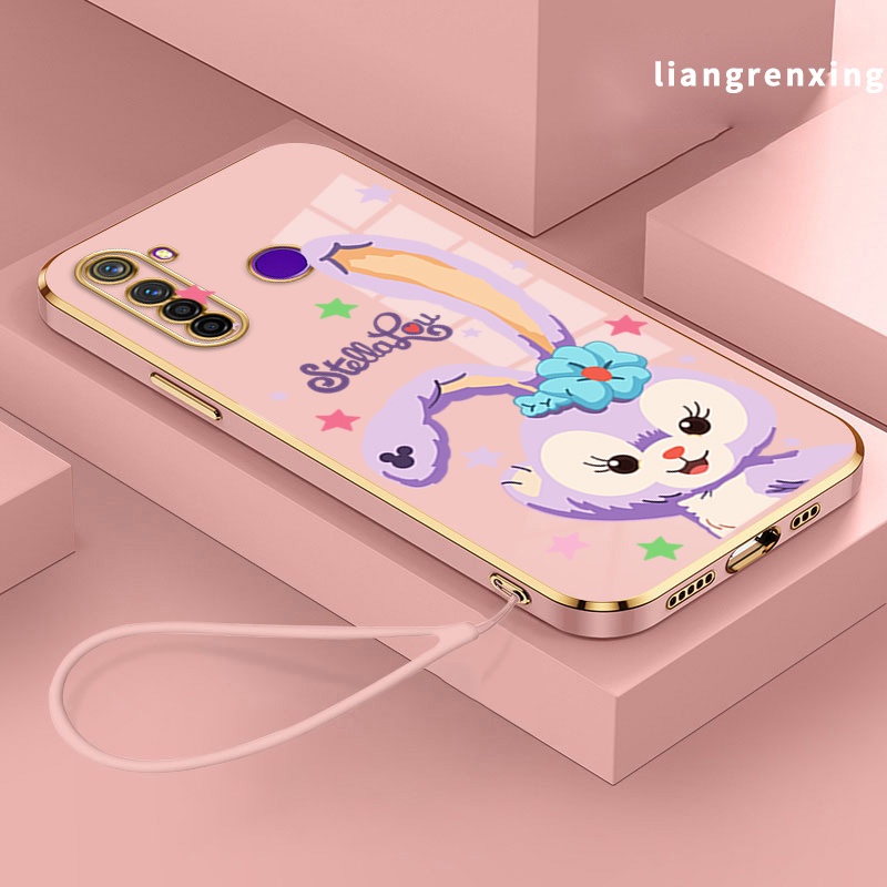 Ốp Điện Thoại silicone Mềm Mạ Điện Chống Sốc Cho realme 5 realme c3 realme 5i realme 6i realme 5 pro Ddxt01