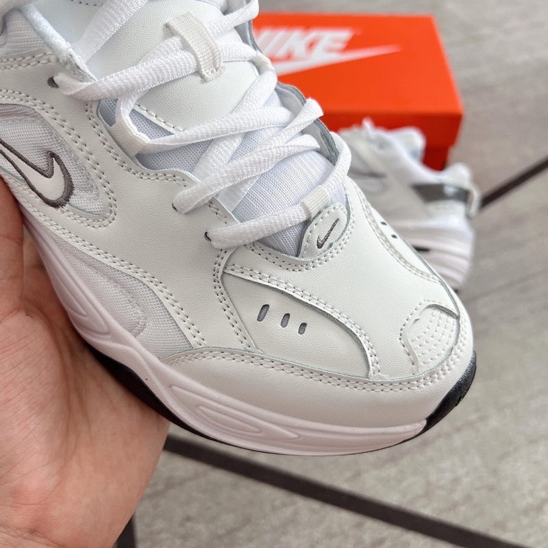 GIÀY SNEAKER  N-I-K-E M2K TRẮNG GÓT ĐEN CAO CẤP FULL BOX