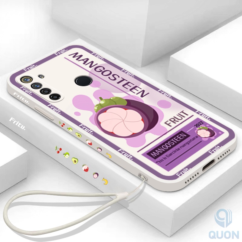 Ốp Điện Thoại tpu Mềm Họa Tiết Trái Xoài Cho Realme 5 6 7 8 Pro 8 V13 5i 6i