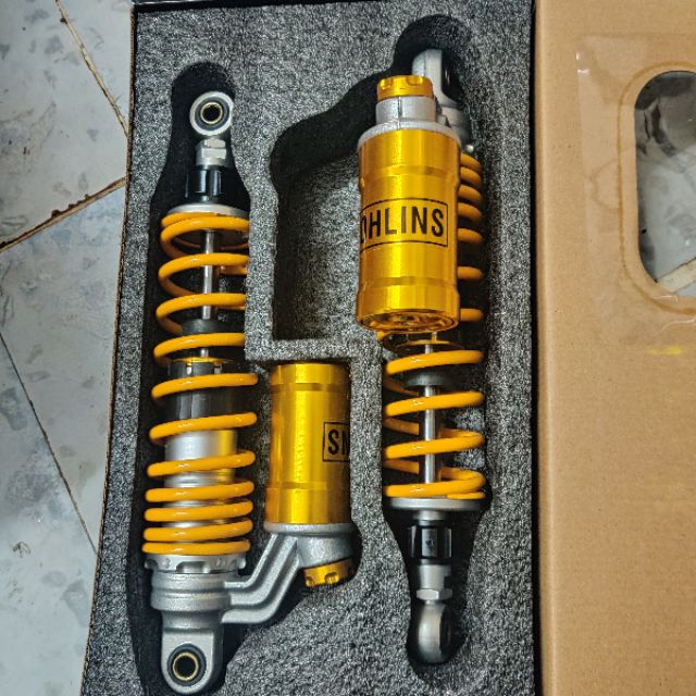 Phuộc Ohlins bình dầu lắp cho Dr Wave RS WIN CUP CHARLY ELEGANT SUVIVA SIRIUS JUPITER MAX