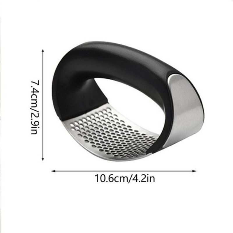 dụng cụ lăn nghiền tỏi, Dụng Cụ Dập Tỏi, Lăn Tỏi, Nghiền Tỏi Bằng INOX tay cầm tròn