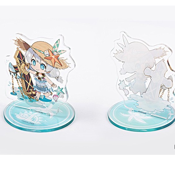 Mô hình Acrylic Standee Valkyrie Ký Ức Mùa Hè Chibi Honkai Impact 3