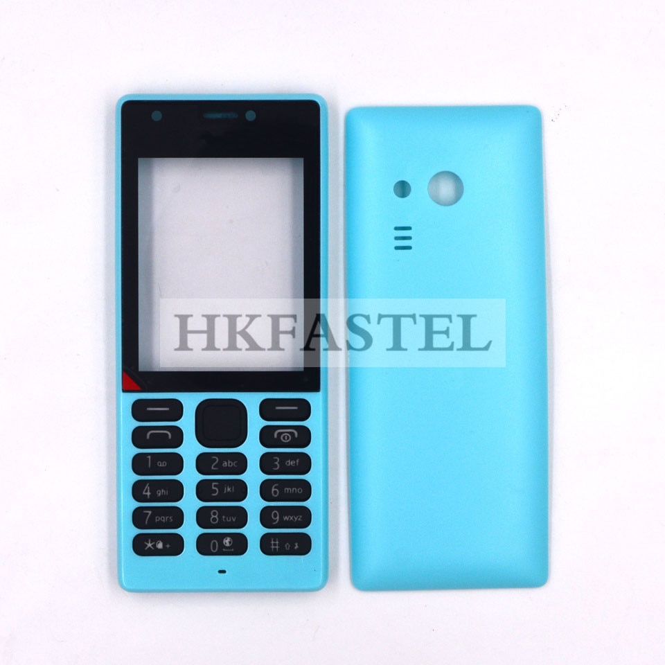 Bàn phím nhà ở chất lượng cao cho Nokia 216 Thẻ SIM kép Vỏ điện thoại di động mới có bàn phím