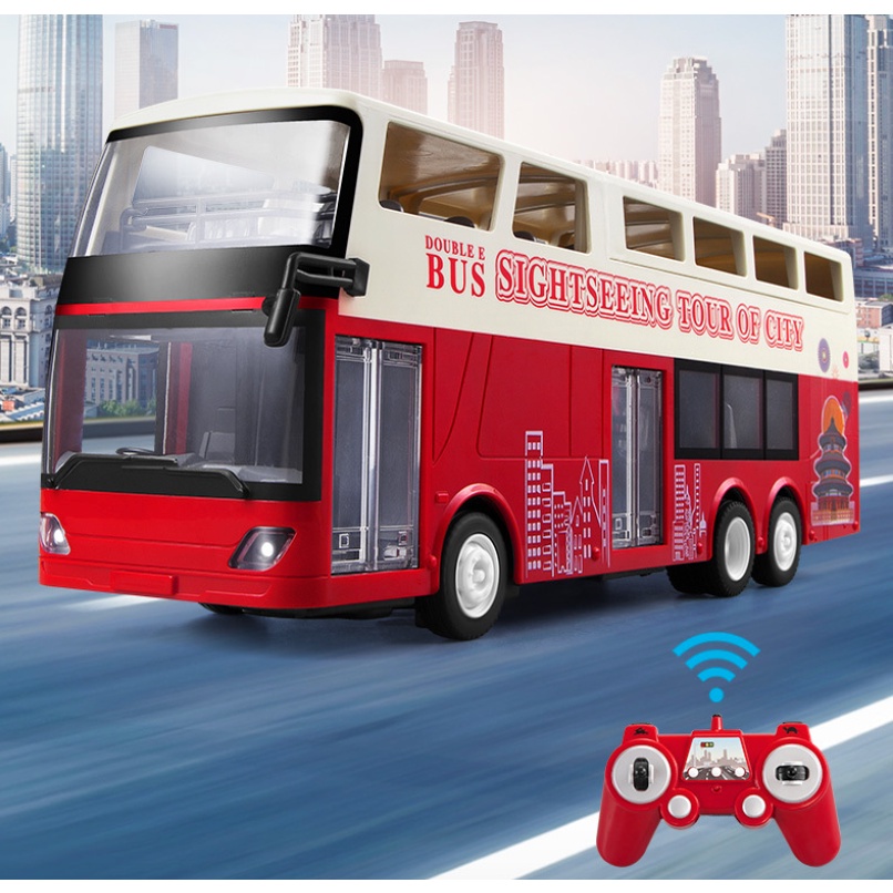CT38A xe bus xe buýt 2 tầng điều khiển từ xa đóng mở cánh cửa