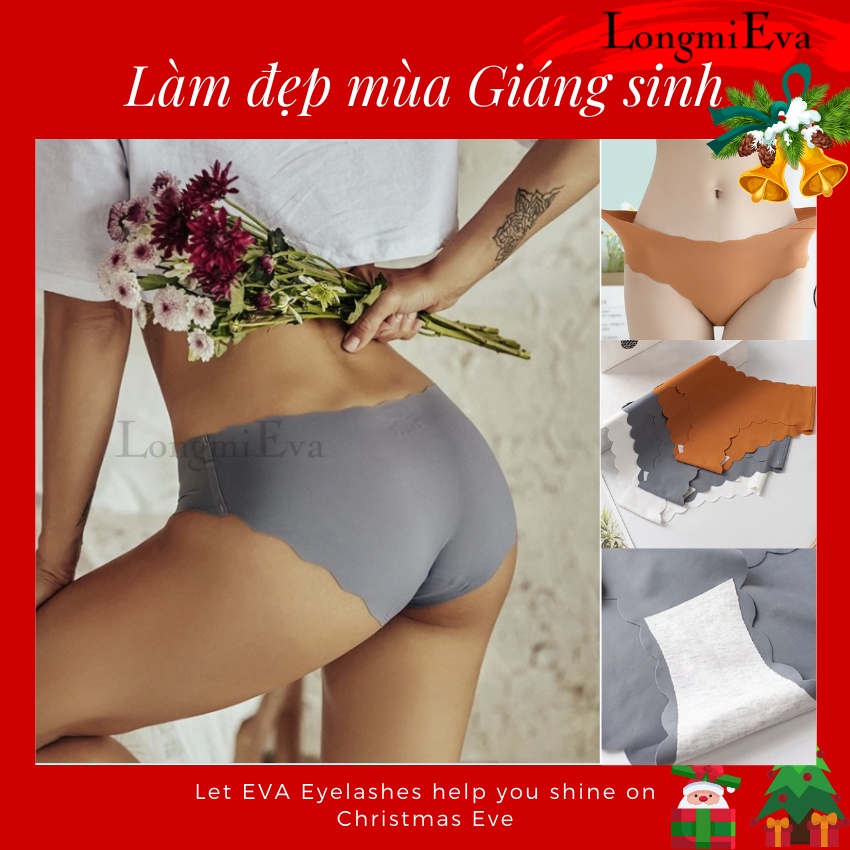Quần lót nữ đúc su không đường may lượn sóng không thấy viền size L, XL mã 710