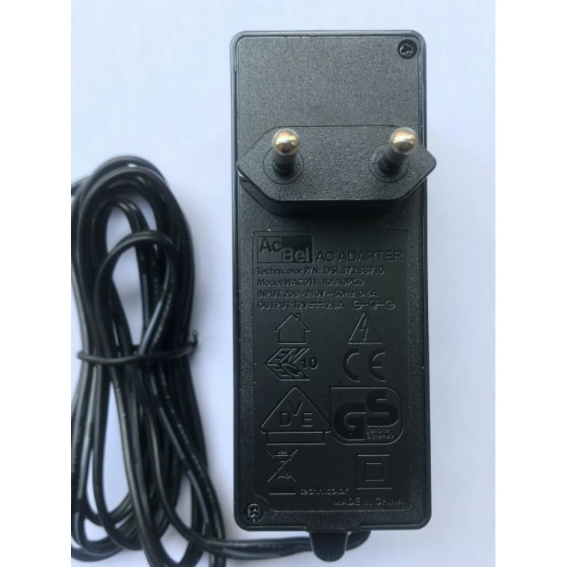 Nguồn đầu ghi hình camera 12V2.8A Acbel/Horno chuyên dụng