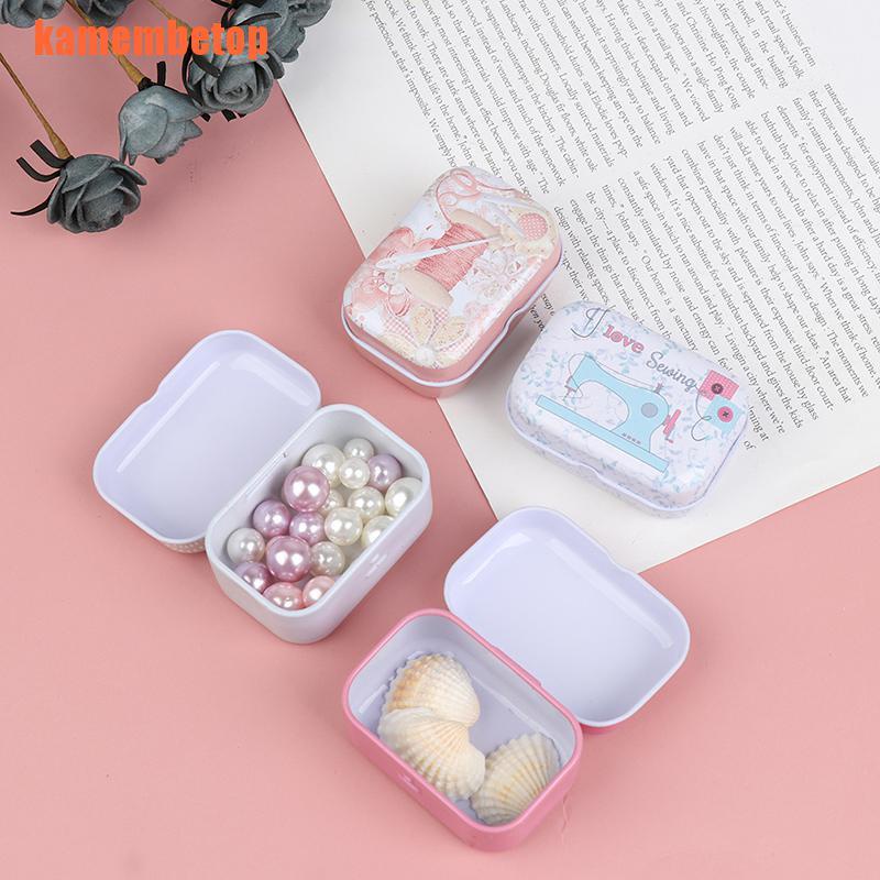 Hộp Thiếc Mini Đựng Trang Sức / Kẹo / Tiền Xu