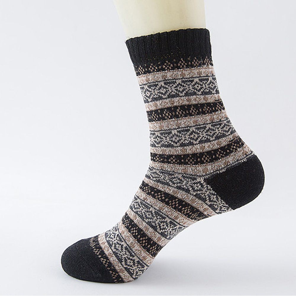 Vớ cổ cao họa tiết thời trang phong cách retro cho nam | BigBuy360 - bigbuy360.vn